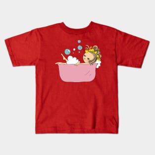 little girls bathed in fun Kids T-Shirt